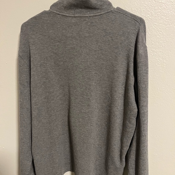 Polo Ralph Lauren Gray Quarter-Zip Estate Rib Pullover - Picture 5 of 8